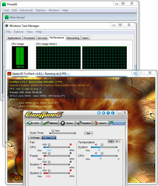 Intel Pentium G620 Processor Load State