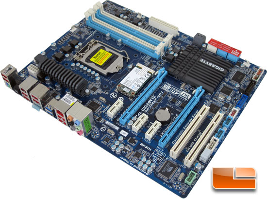 GIGABYTE Z68Xp-UD3-iSSD Motherboard Layout