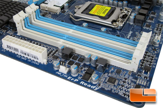 GIGABYTE Z68Xp-UD3-iSSD Motherboard Layout