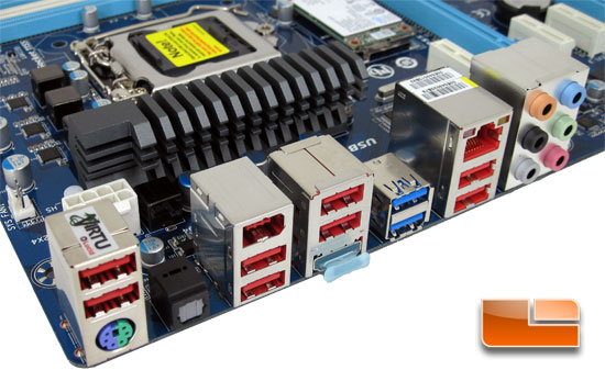 GIGABYTE Z68Xp-UD3-iSSD Motherboard Layout