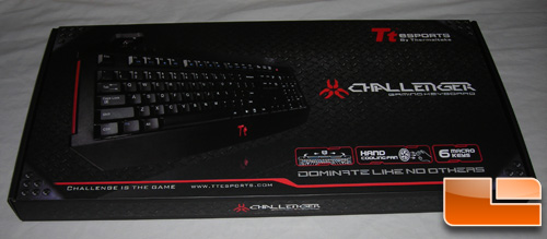 Box Front Thermaltake eSports Challenger Gaming Keyboard