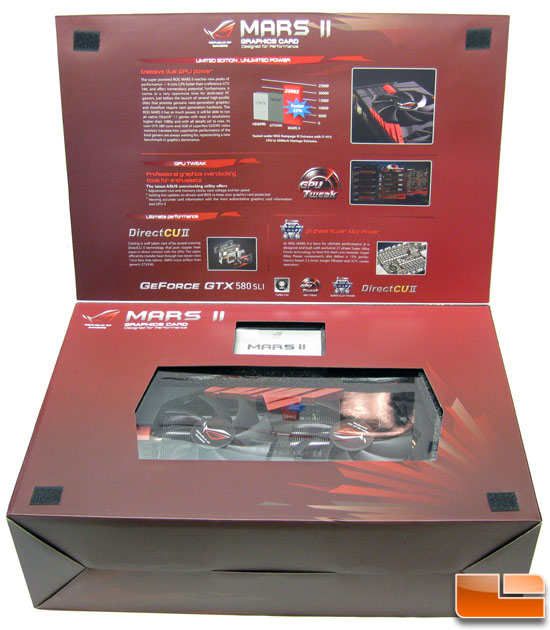 ASUS ROG MARS 2 Video Card Box