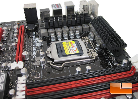 ASUS Maximus IV Gene-Z Intel Z68 Micro ATX Motherboard Layout