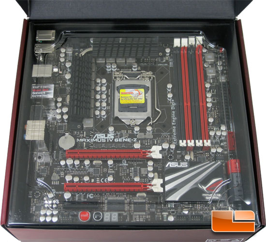 ASUS Maximus IV Gene-Z Intel Z68 Micro ATX Motherboard Retail Packaging