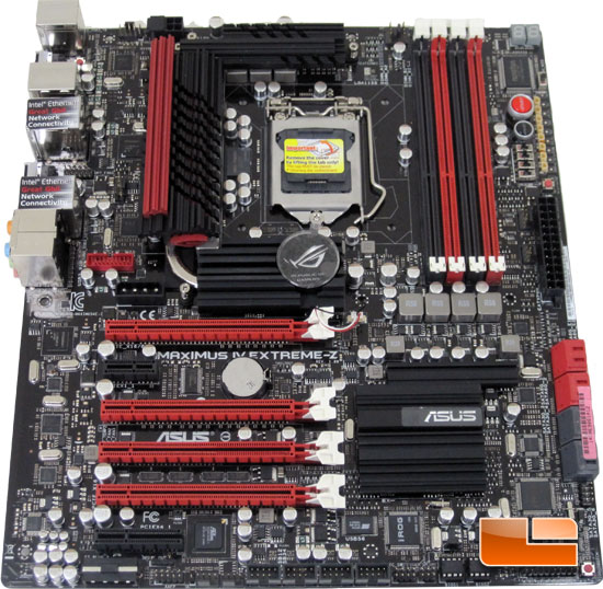 ASUS Maximus IV Extreme-Z Intel Z68 Motherboard Layout