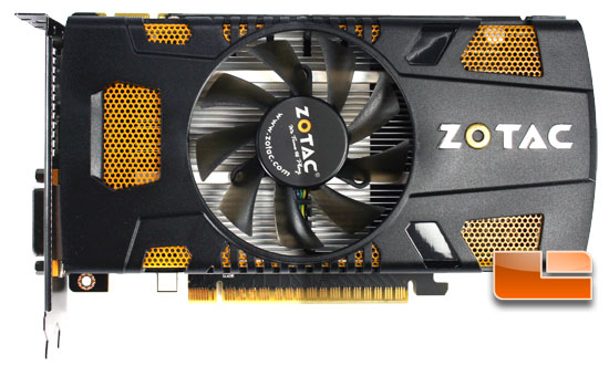 ZOTAC AMP! GeForce GTX 550 Ti front