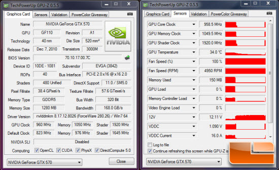 GPU-Z Overclock reading