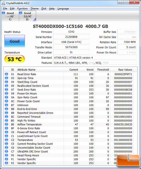 Crystal Disk Info