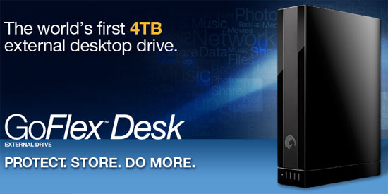 Seagate GoFlex 4TB Desk Drive