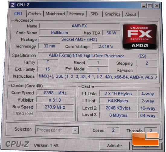 AMD FX-8150 Liquid Helium Overclocking