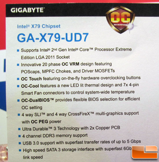 GIGABYTE GA-X79-UD7 Motherboard Preview