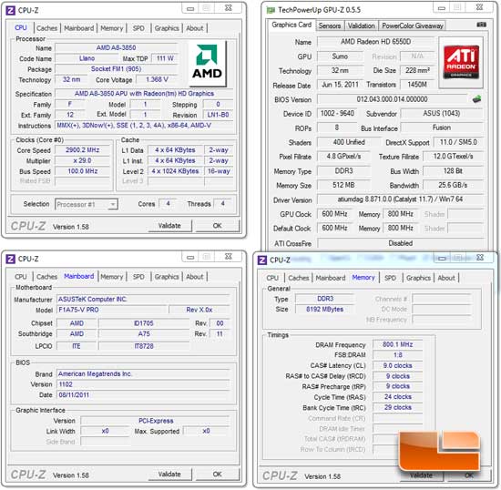 ASUS F1A75-M Pro Motherboard System Settings