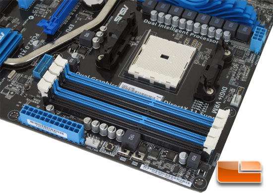 ASUS F1A75-V Pro Socket FM1 Motherboard Layout