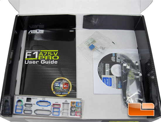 ASUS F1A75-V Pro Motherboard Retail Packaging