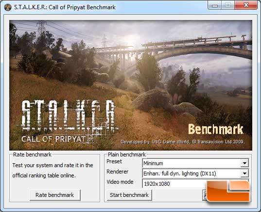 Stalker Call of Pripyat DX11 Performance Benchmark