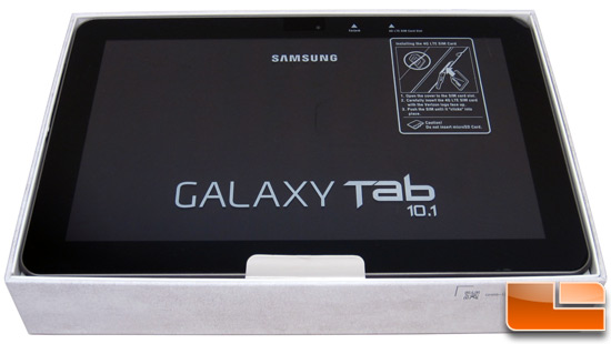 Samsung Galaxy Tab 10.1 Tablet Box
