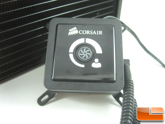 Corsair Hydro Series H100 pump housing