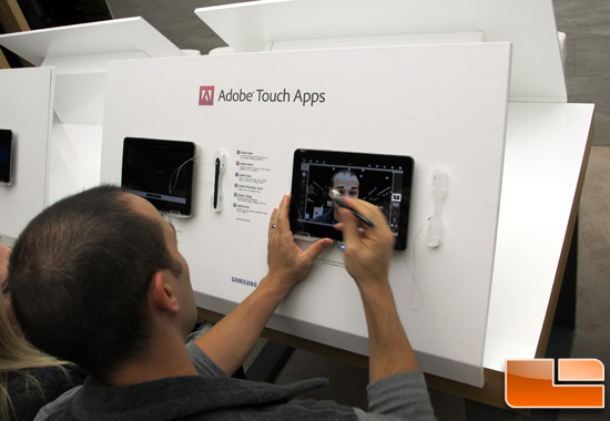 Adobe Max 2011 Samsung Booth