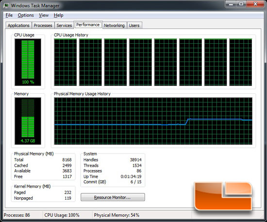 RAM use in task manager