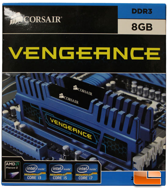 Corsair - Vengeance Series 8 Go (2x 4 Go) DDR3 1600 MHz CL9 - RAM PC - Rue  du Commerce