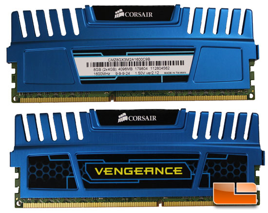 Corsair 8GB 1600 C9 Memory modules