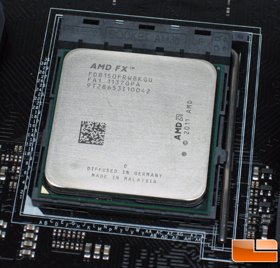 AMD FX-8150 Bulldozer Processor Idle