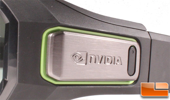 3D Vison 2 Glasses - Power button / LED