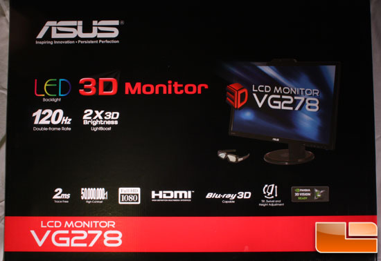 ASUS VG278 - box