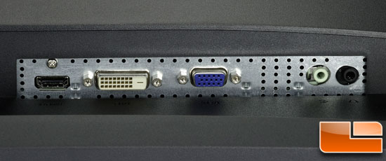 ASUS VG278 Ports