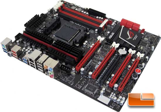 ASUS Crosshair V Formula AMD 990FX Motherboard Layout