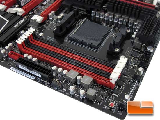 ASUS Crosshair V Formula AMD 990FX Motherboard Layout