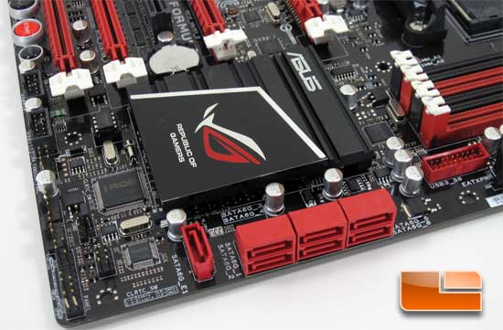 ASUS Crosshair V Formula AMD 990FX Motherboard Layout