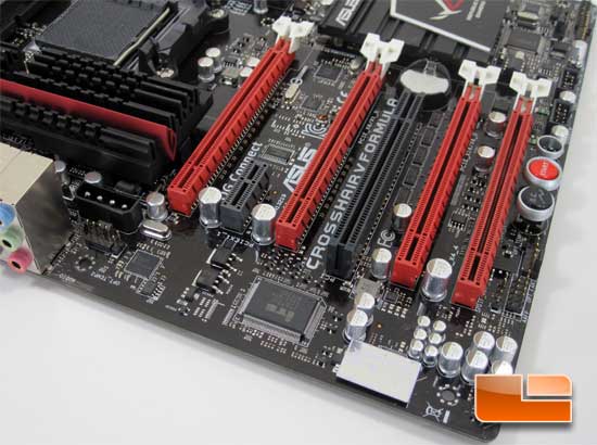 ASUS Crosshair V Formula AMD 990FX Motherboard Layout