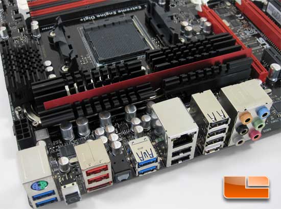 ASUS Crosshair V Formula AMD 990FX Motherboard Layout