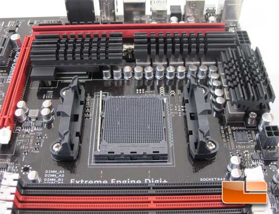 ASUS Crosshair V Formula AMD 990FX Motherboard Layout