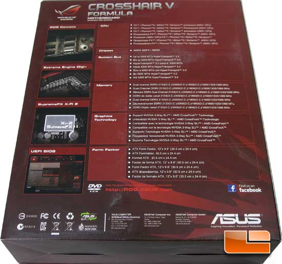 ASUS Crosshair V Formula Retail Packaging