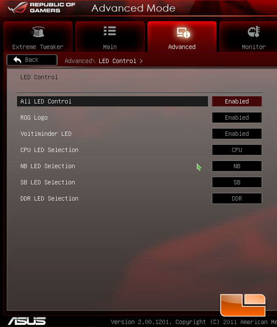 ASUS Crosshair V Formula System UEFI BIOS