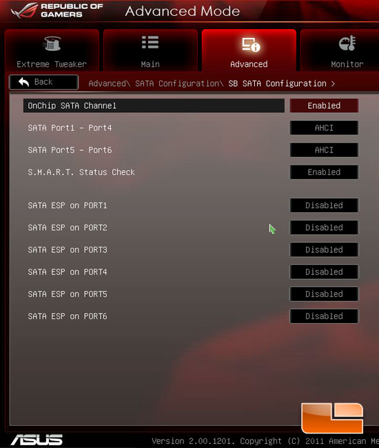 ASUS Crosshair V Formula System UEFI BIOS