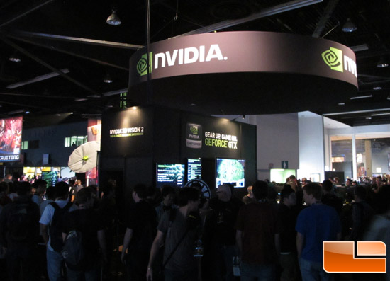 BlizzCon 2011 - NVIDIA Booth