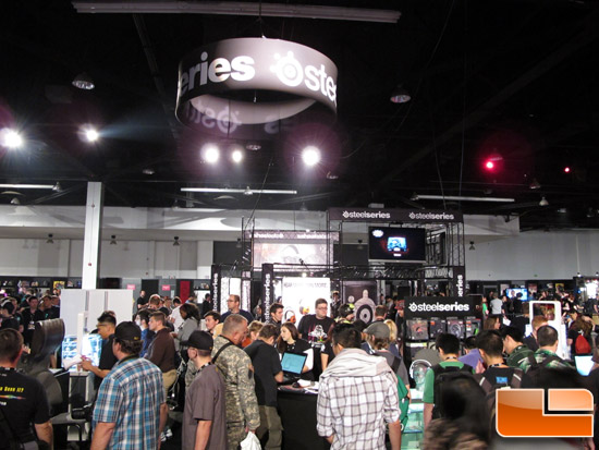 BlizzCon 2011 - SteelSeries Booth