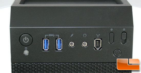 500R Front I/O Panel