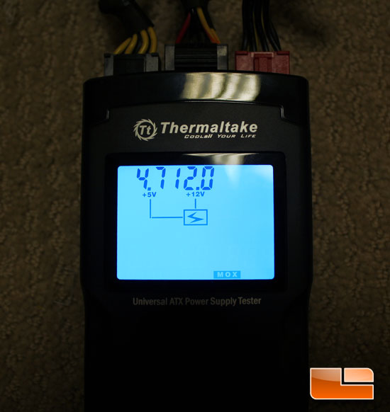 PSU molex connection test