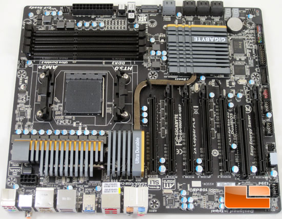 GIGABYTE 990FXA-UD7 Motherboard Layout and Features