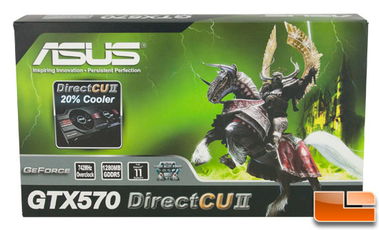 ASUS GTX 570 Box Front