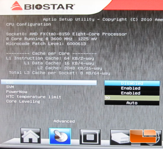 BIOSTAR TA990FXE AMD 990FX Motherboard UEFI BIOS