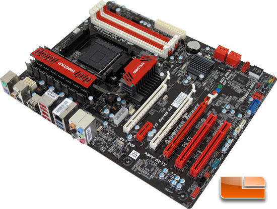 BIOSTAR TA990FXE AMD 990FX Motherboard Layout