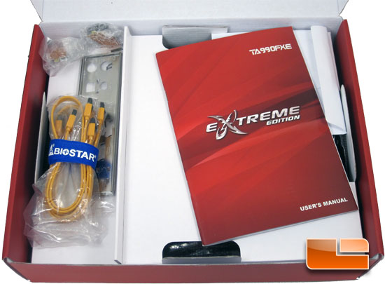 BIOSTAR TA990FXE Retail Box and Bundle