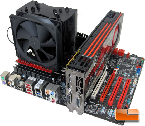 BIOSTAR TA990FXE AMD AM3+ Test System