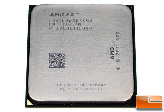 AMD FX-4100 Quad Core 3.6GHz Bulldozer Processor Review - Legit Reviews