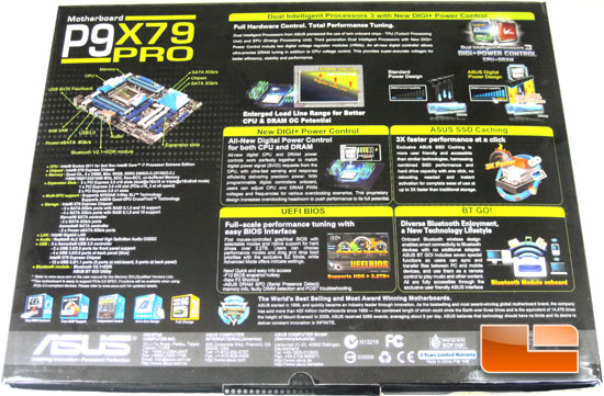 ASUS P9X79 Pro Retail Packaging and Bundle